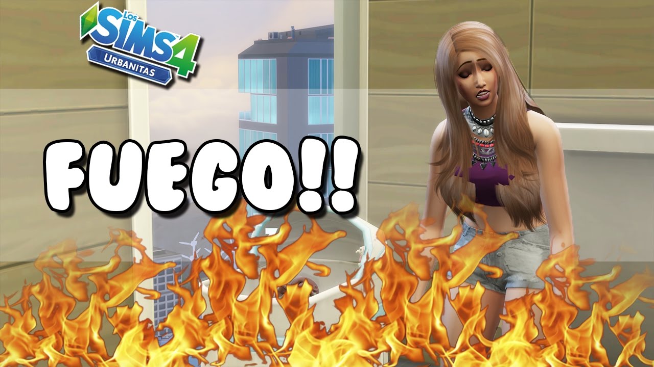 SE INCENDIA NUESTRA CASA |  Perdida en la Ciudad | Los Sims 4 Episodio 39