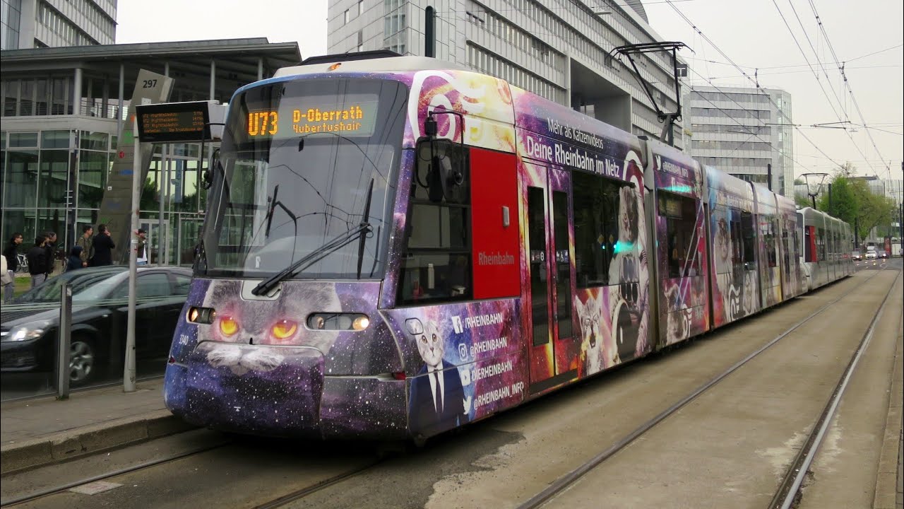 [Video] Straßenbahn Siemens NF8U | #3340 | Rheinbahn AG Düsseldorf