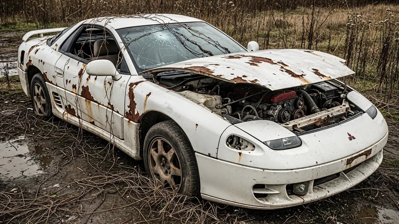 Забытый Mitsubishi 3000GT возрождается | Из металлолома в суперкар | Полный цикл реставрации