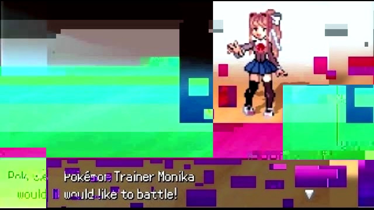 Monika Final Battle v2 - DDLC Pokemon B2W2 Remix of Deleted by Monika