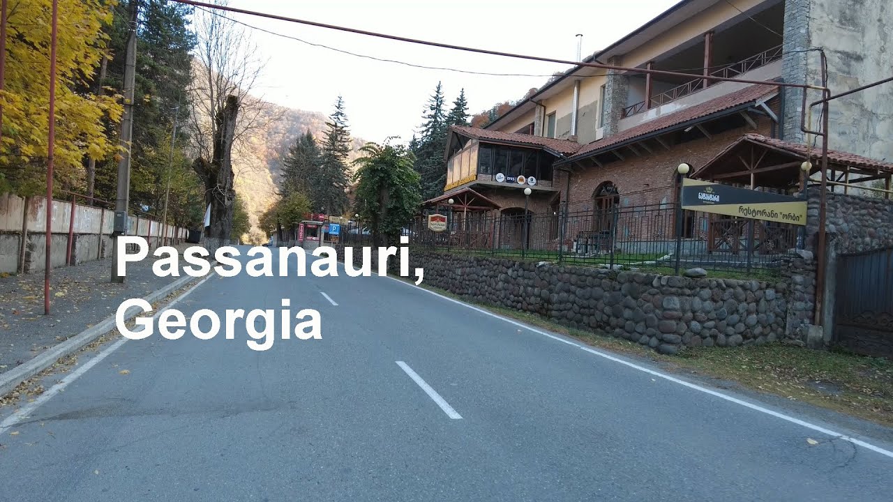 Amazing Mountain Views in Passanauri - Small Settlement in Georgia 🇬🇪, October 2023.