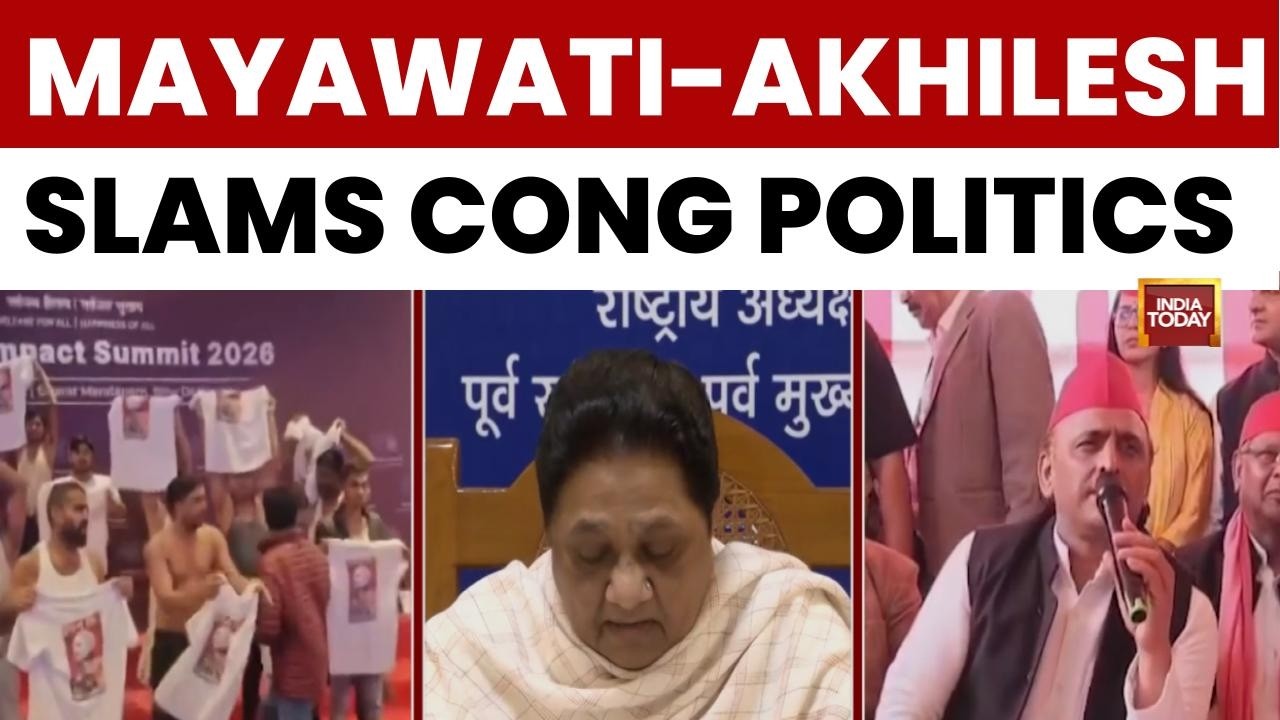 India AI Summit | Allies Join BJP in Slamming Youth Congress 'Shirtless Protest' at AI Impact Summit