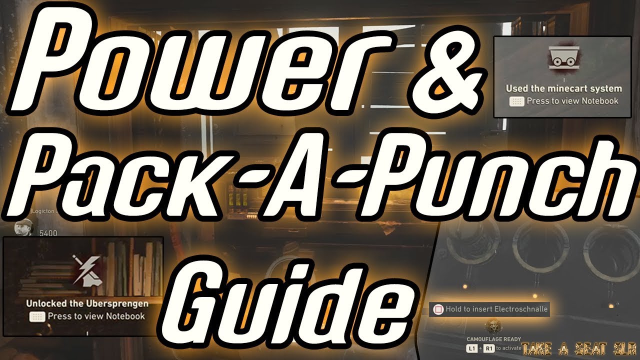 Call Of Duty: WWII Zombies - The Darkest Shore OFFICIAL Power & Pack-A-Punch Guide