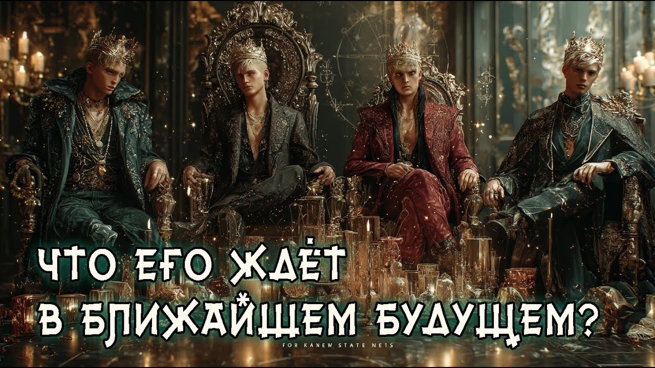 4 КОРОЛЯ: Что его ждёт в ближайшем будущем? Расклад на Таро