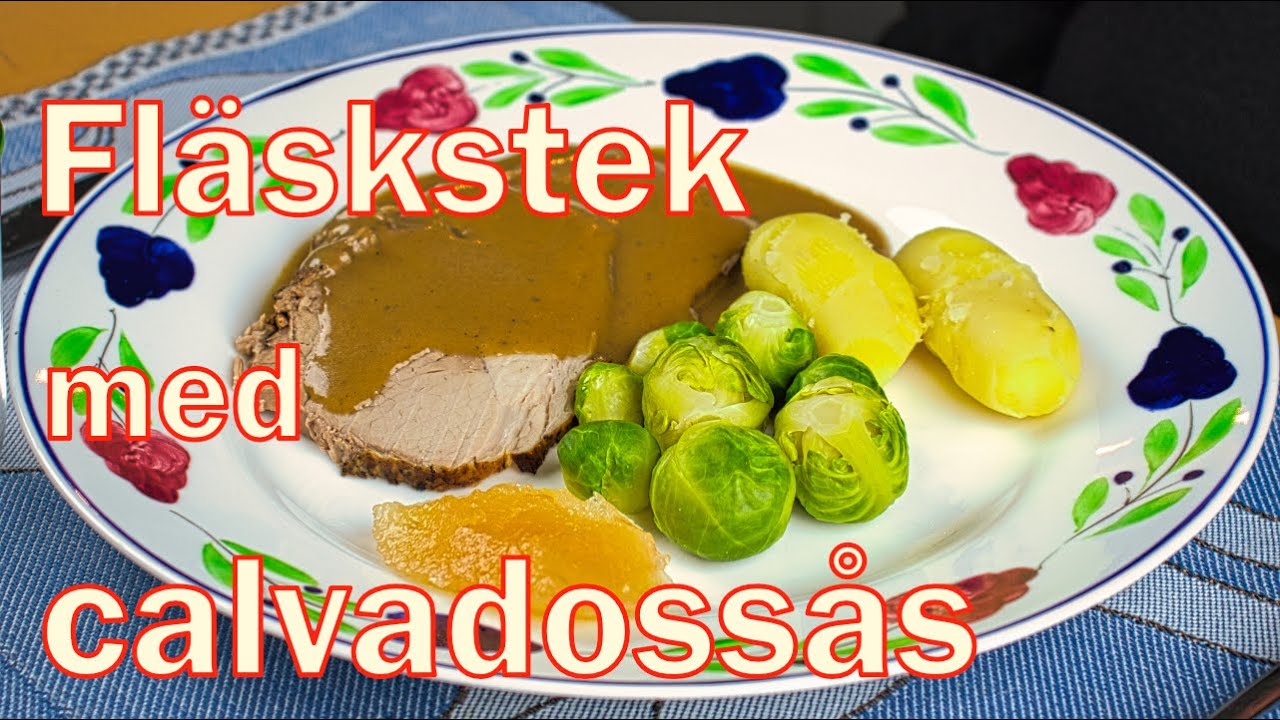 Fläskstek med calvadossås