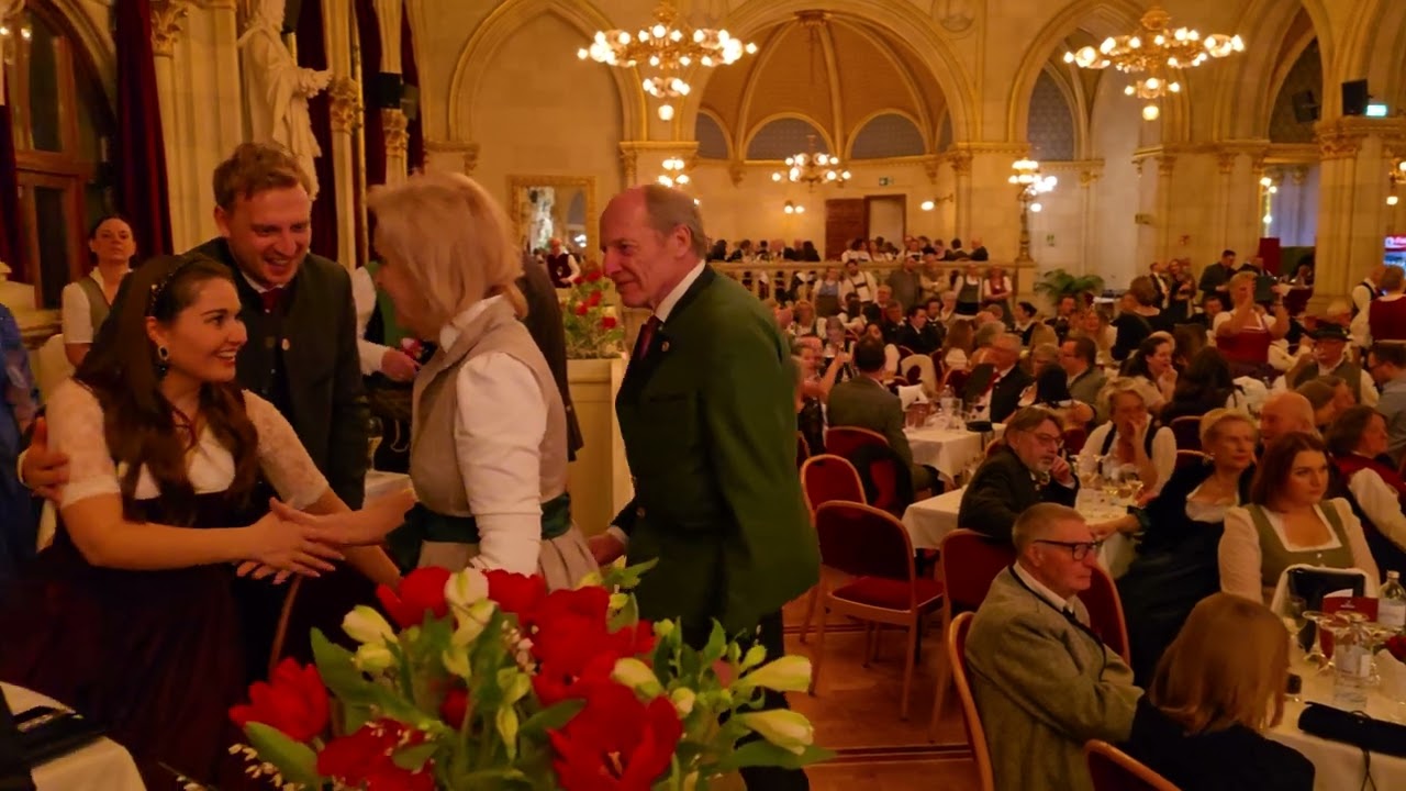 20250111 Wiener Rathaus - Die Blasmusikkapelle Obertilliach