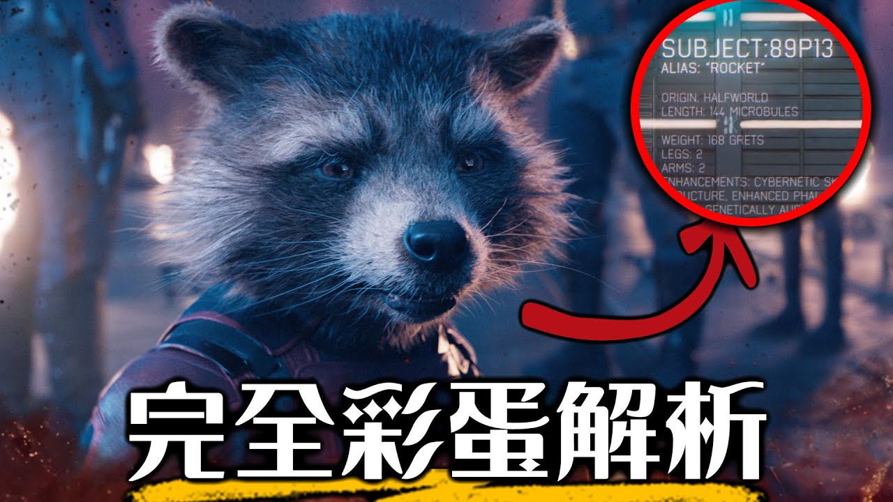 【完整彩蛋解析】星際異攻隊3-鋪了將近十年的梗? 超多感動細節一次解析 | 超粒方
