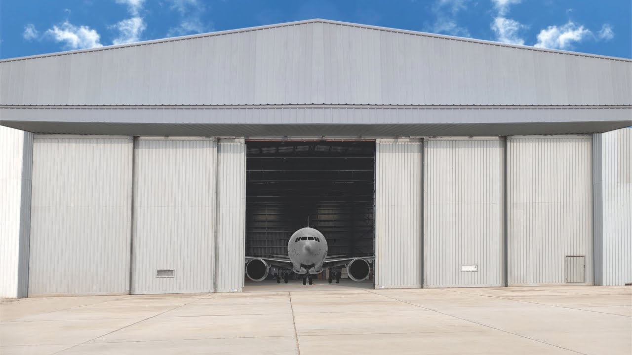 Sliding Aircraft Hangar Door - The Perfect Space Saving Solution | AVIANS  hangar door manufacturer