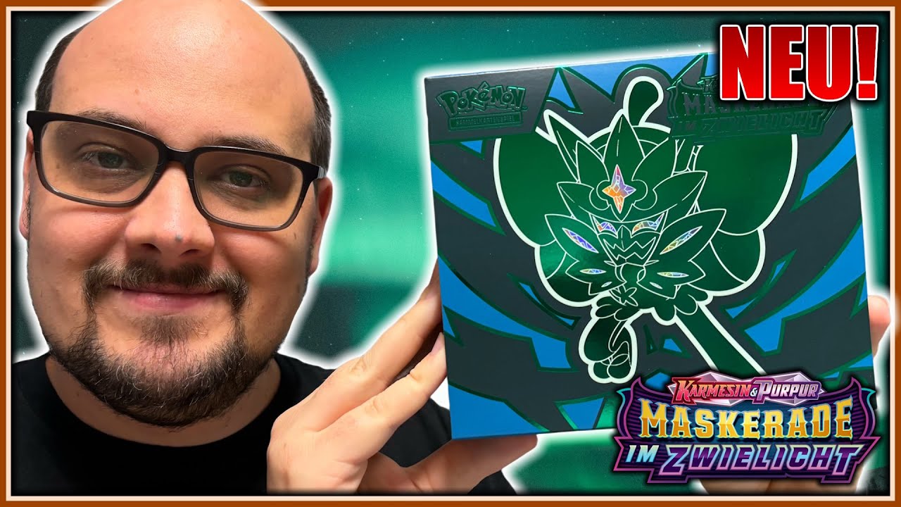 Lohnt sich die NEUE Maskerade im Zwielicht Top Trainer Box? - Pokemon TCG Unboxing