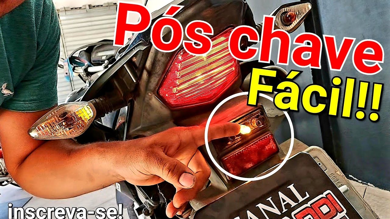 Pós chave na luz da placa da 160! Veja como fazer passo a passo