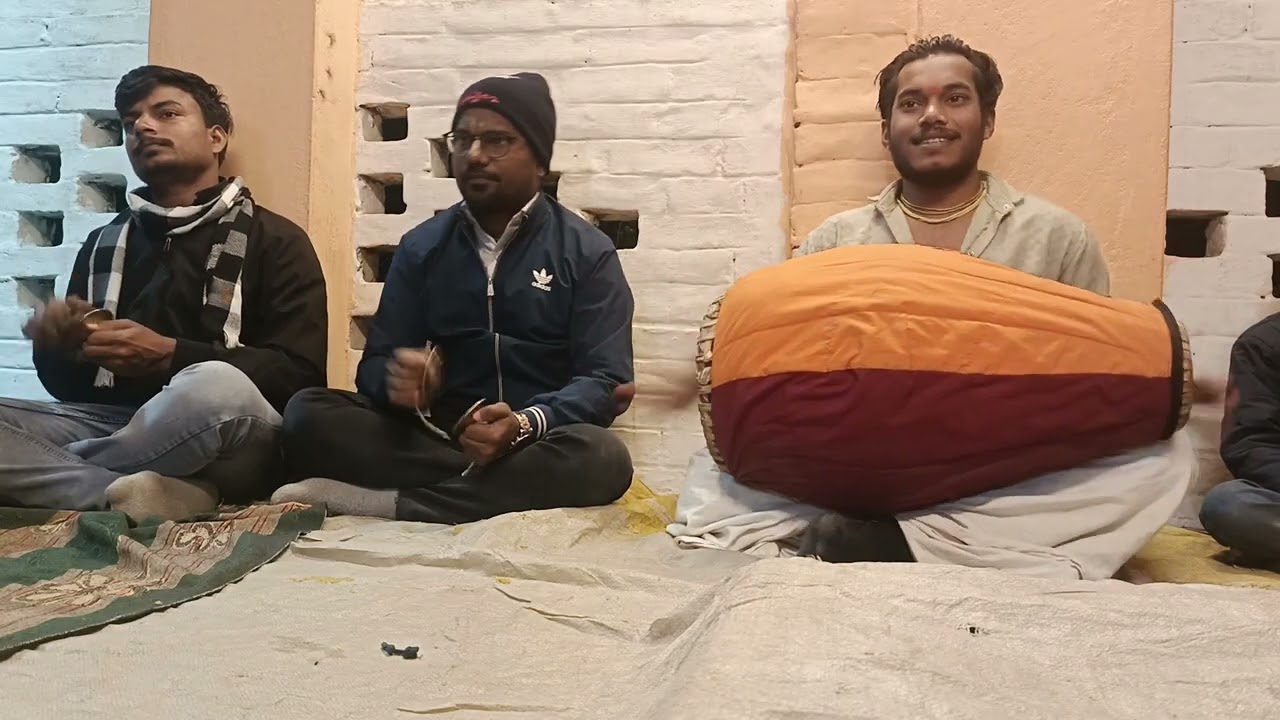 Part-4 night kirtan 📿🪗🎸🎹| Hare krishna maha mantra | Omprakash prabhu ka kirtan 
