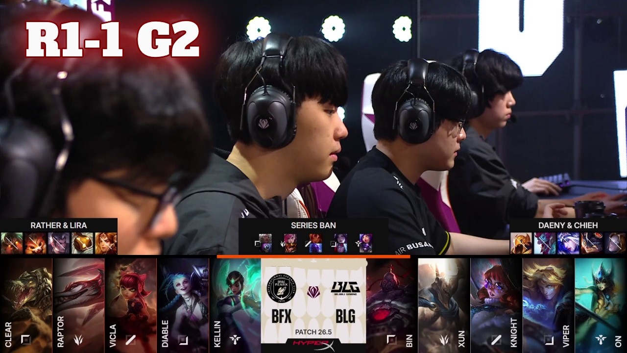 BFX vs BLG - Game 2 | Day 1 First Stand 2026 | BNK FEARX vs Bilibili Gaming G2 full game