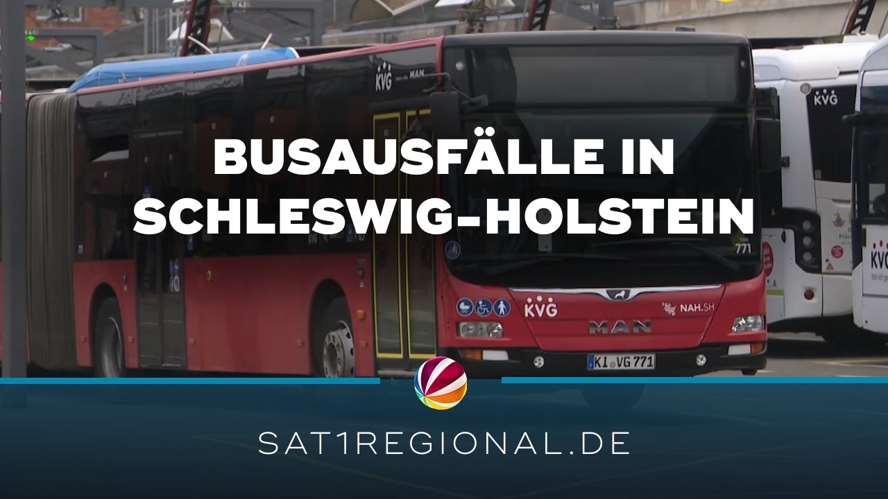 Warnstreik bei Stadtbussen in Schleswig-Holstein