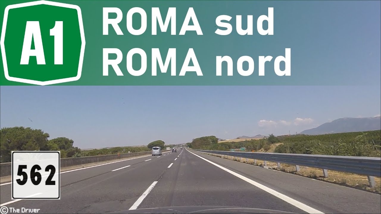 I - Autostrada A1 - Tratto Roma sud-Roma nord