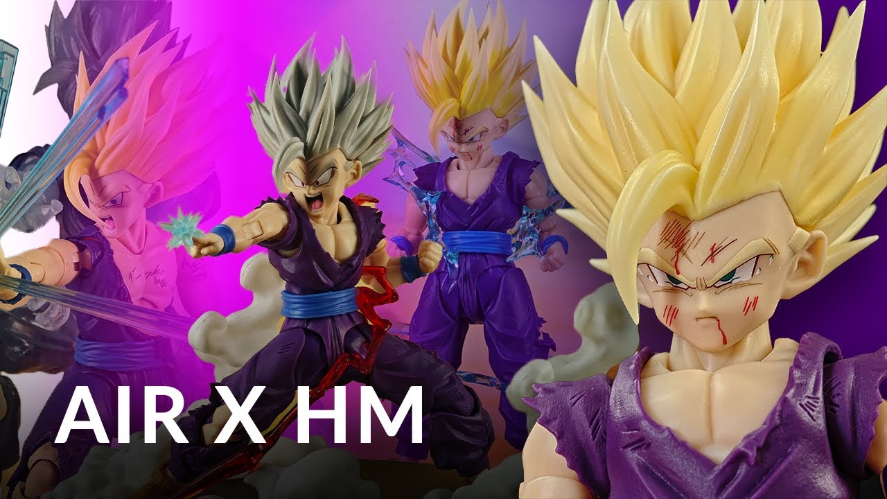 Quick Battle Damage Kit Assembly | Air X HM SSJ2 Gohan (AH006, AH007, AH008, AH009 & AH010) + Bonus