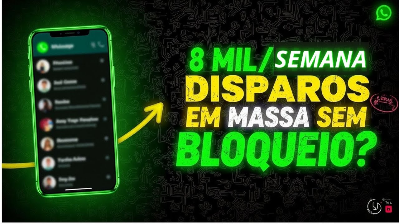 Envio em massa whatsapp (Sem Bloqueio) - Passo a Passo