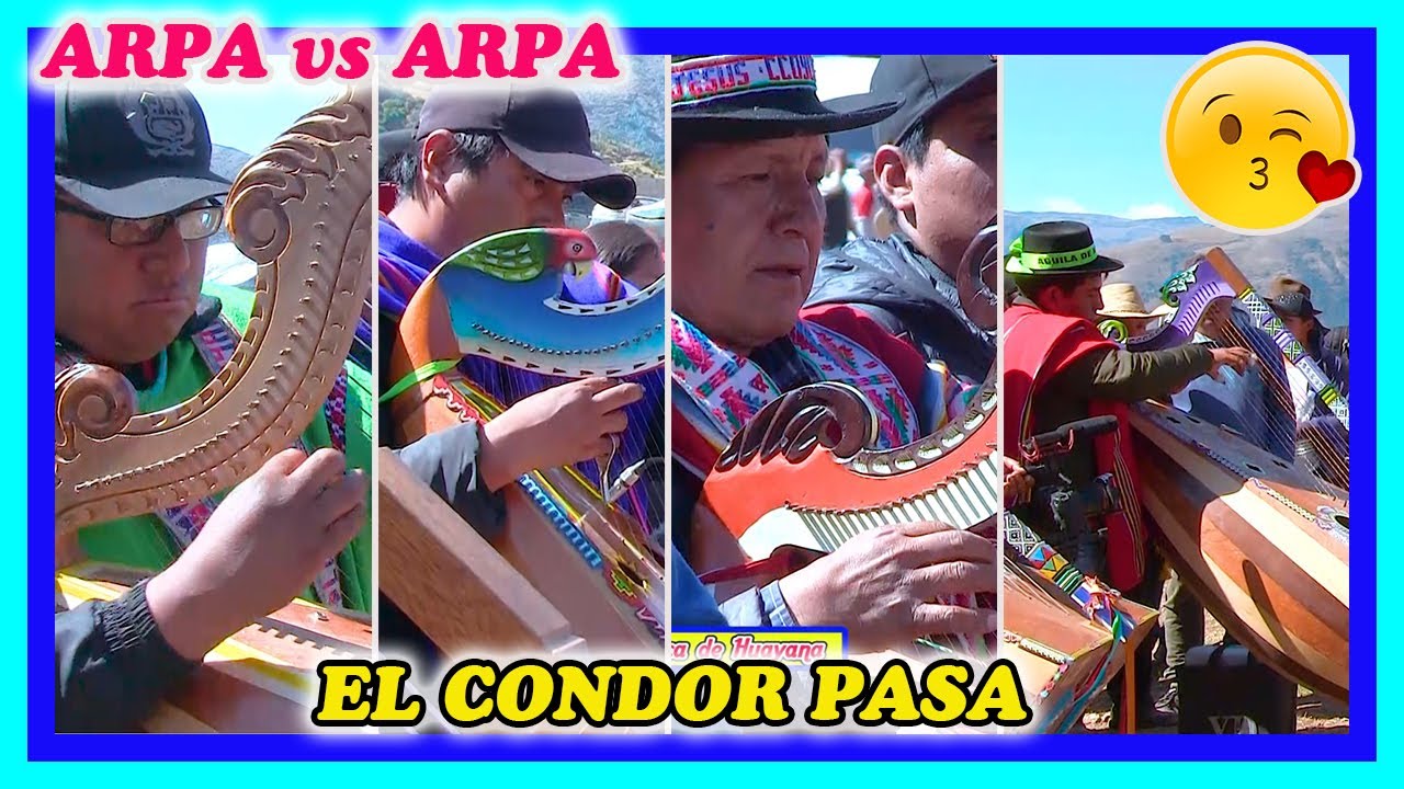 👌🌺💞 CONCURSO de ARPA vs ARPA en MUSICA CONDOR PASA 🐦🎼🍺