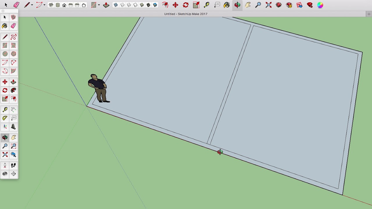 20.2 Making a House (Part 1) - Sketchup Tutorial (Mac)