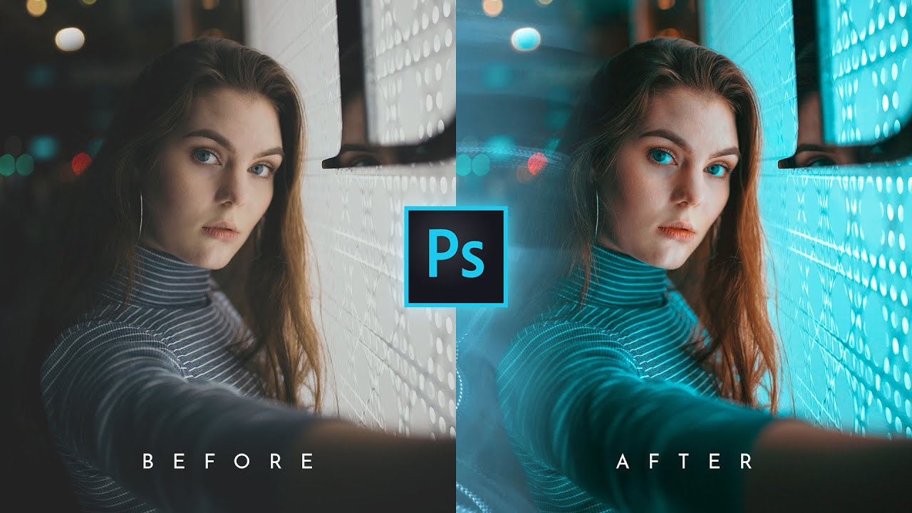 Professional Color Grading | Teal Look Color Grading | Photoshop Tutorial