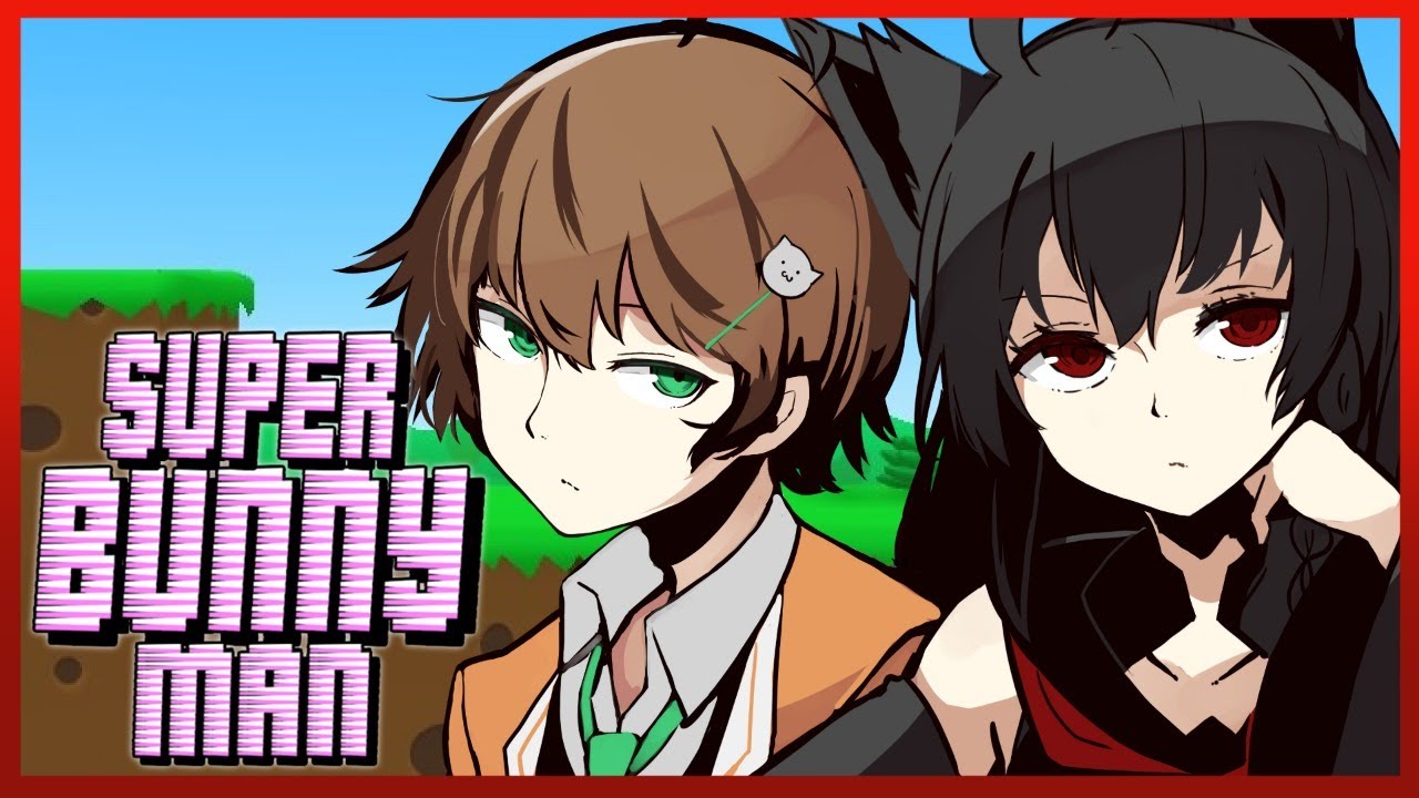 【Super Bunny Man】黒上様とまつ彦くんのクールコンビがカオスなゲームにチャレンジ！？【白上フブキ/夏色まつり】