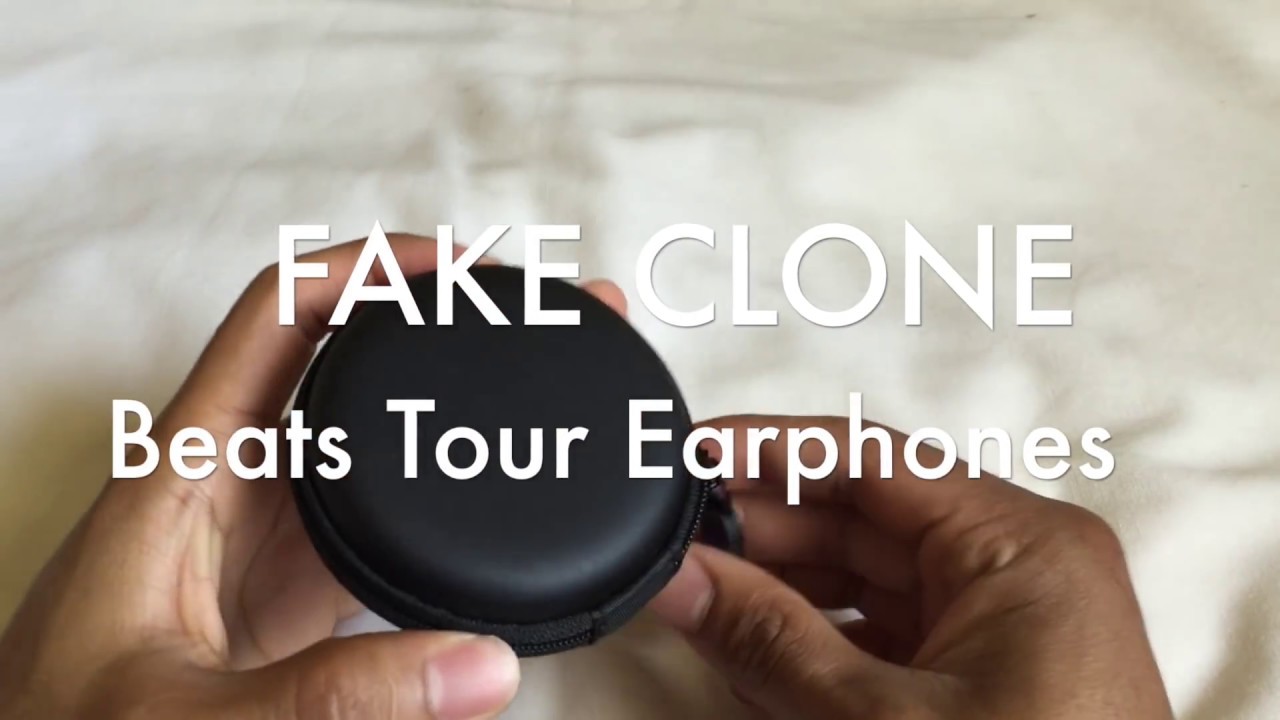 $2 FAKE CLONE Monster Beats Headphones Earphones Unboxing and Review