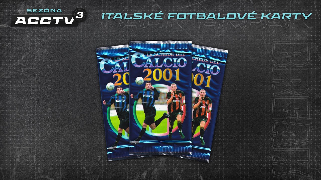 Matěj DUBSKÝ - BREAK: Italské fotbalové karty Le Schede Del Calcio 2001