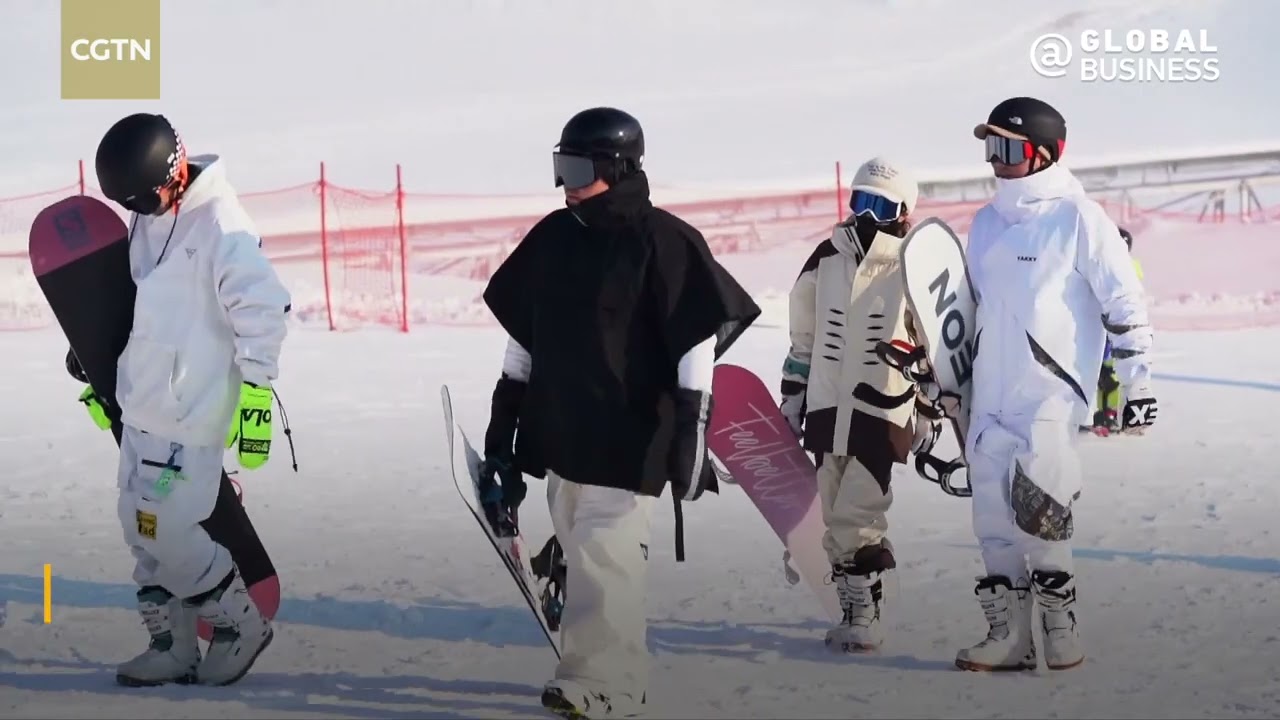 China's ice and snow sports equipment industry heats up