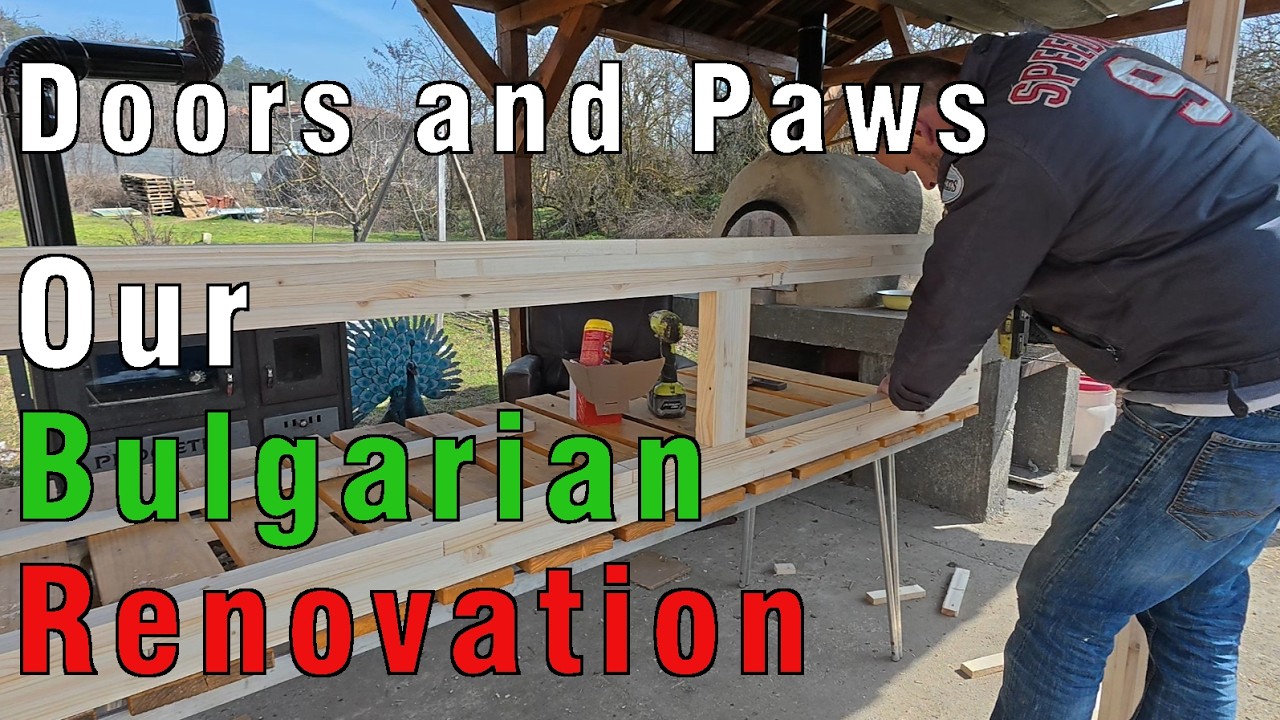 Our New House in Bulgarian - Renovation Project - Pallets to Doors With Helping Paws!