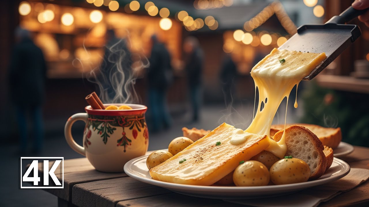 🎄 Europe's COZIEST Market: A Magical Night Walk Through Geneva, Switzerland