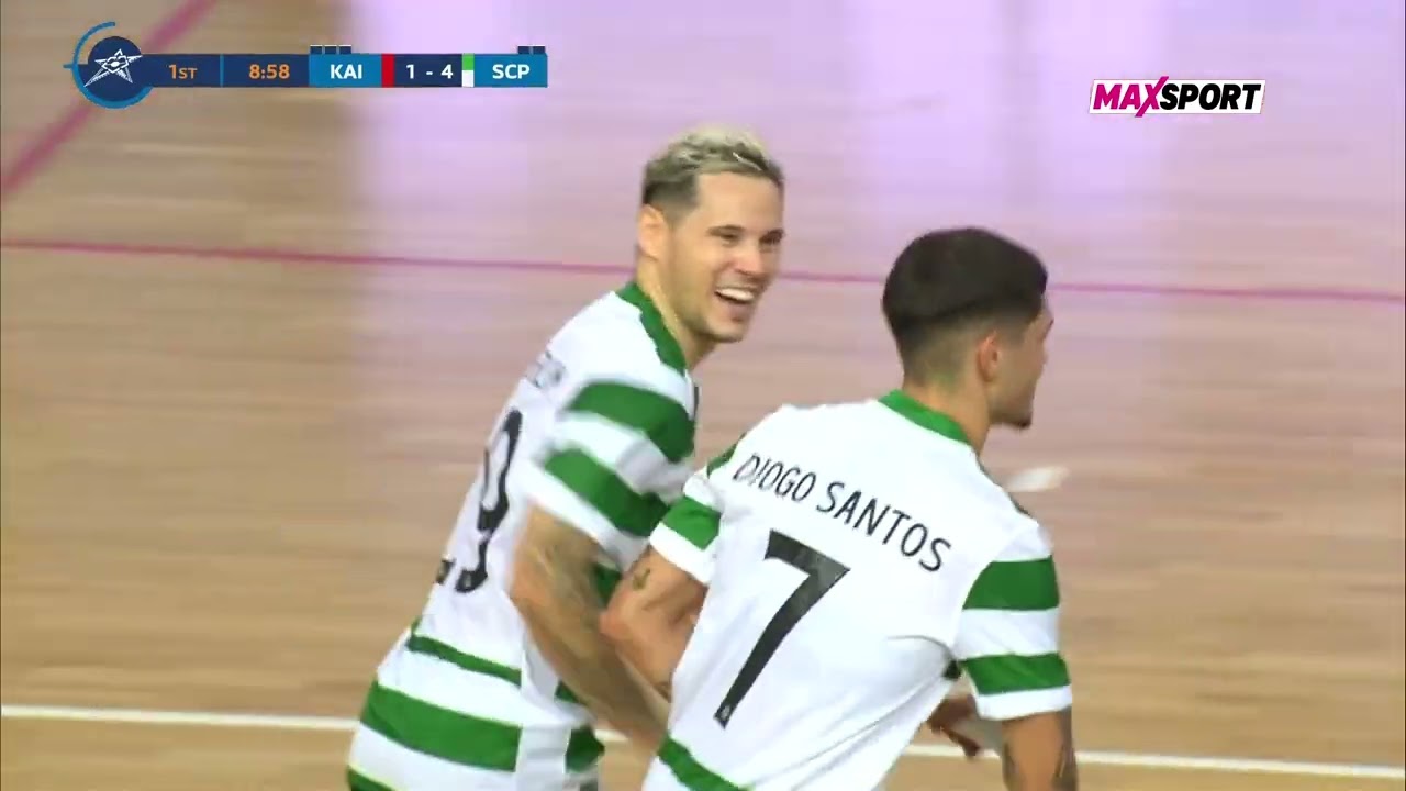KAIRAT ALMATY vs SPORTING CP  2:7 (2. kolo,UEFA Futsal Champions League)