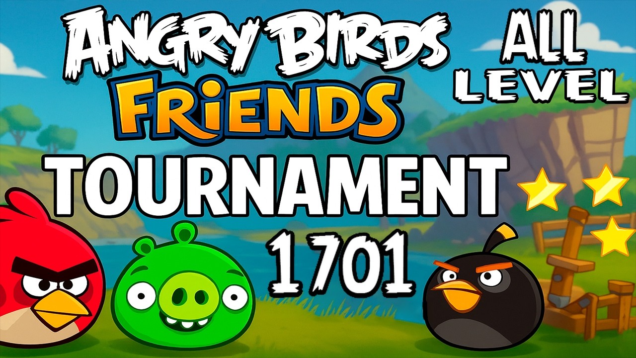 Angry Birds Friends all Level Tournament 1701 - MAX SCORE Strategy (16.02.2026) Power-Ups