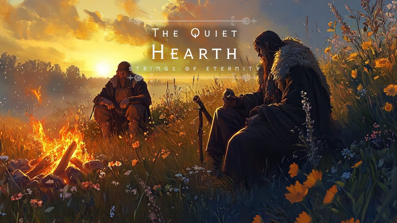 The Quiet Hearth | Fantasy Celtic Ambience | Relaxing Music [No Ads]