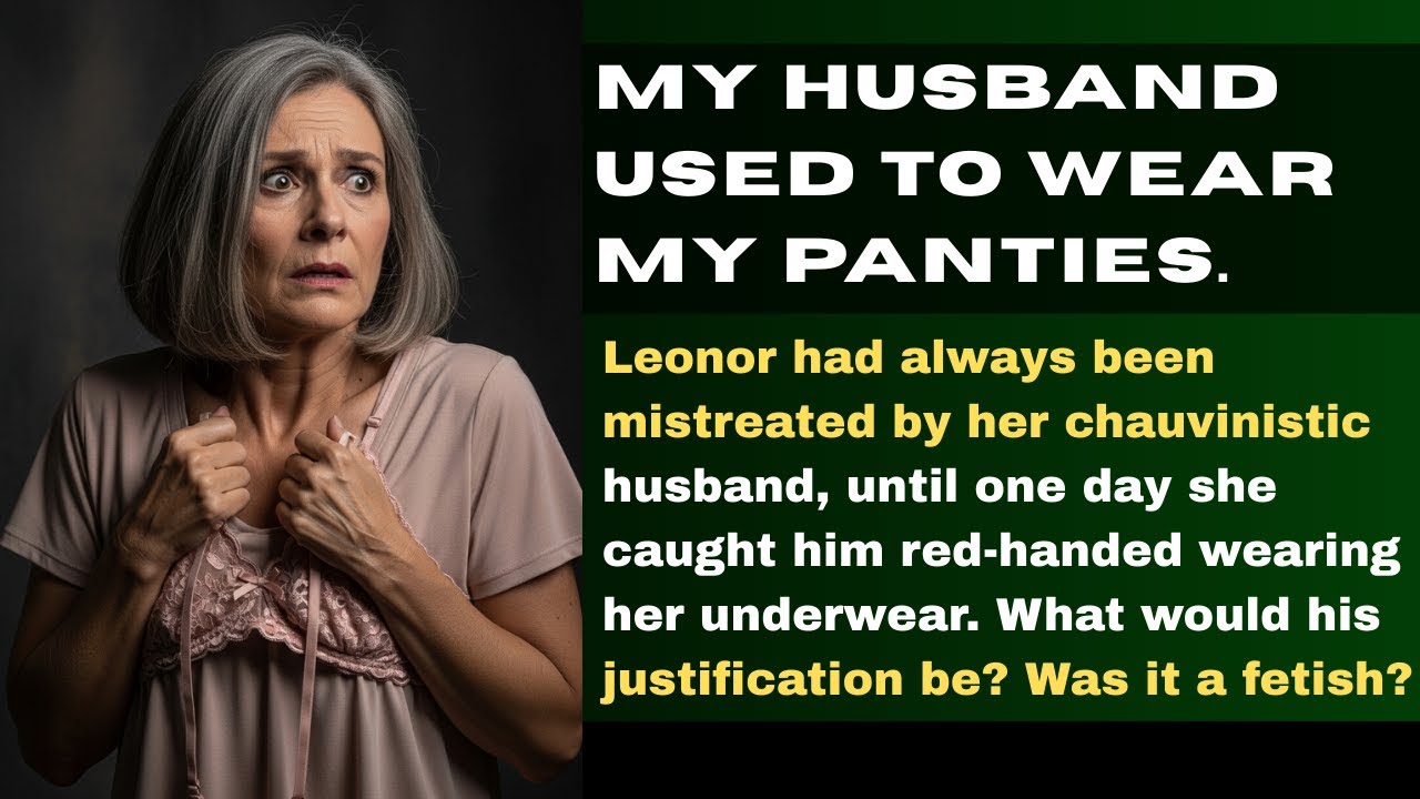 My husband used to wear my panties.
