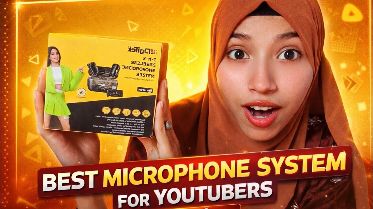 Best Wireless Microphone for YouTubers 🎤 | Budget Mic Review in Hindi | Honest Test for Vlogging 