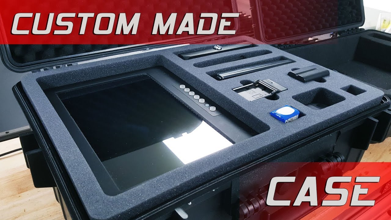 custom made case - whole process from the design to laser cutting and assembly.