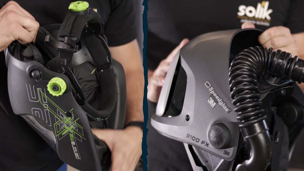 Porovnanie 3M Speedglas 9100 FX ADFLO vs. Optrel Panoramaxx E3000