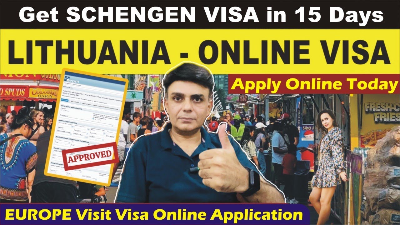 🇱🇹 Lithuania Online Visa Application - Get Schengen Visa in 15 Days - Apply Schengen Visa Online