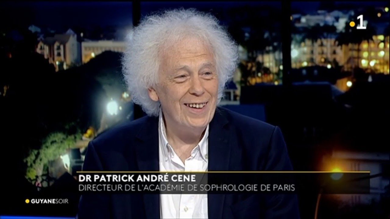 Docteur Patrick André Cene, directeur de l'académie de sophrologie de Paris invité du Guyane Soir