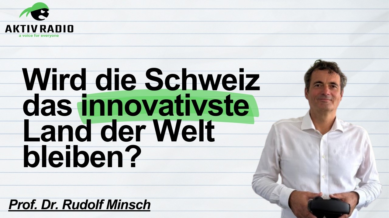 🇨🇭 Prof. Dr. Rudolf Minsch &ndash; Chef&ouml;konom economiesuisse &uuml;ber Schweiz, EU & Wirtschaft der Zukunft
