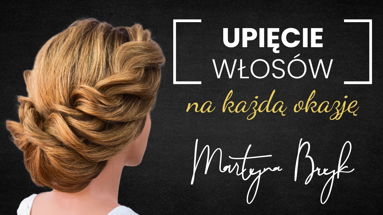 Upięcie na bazie splotów na każdą okazję