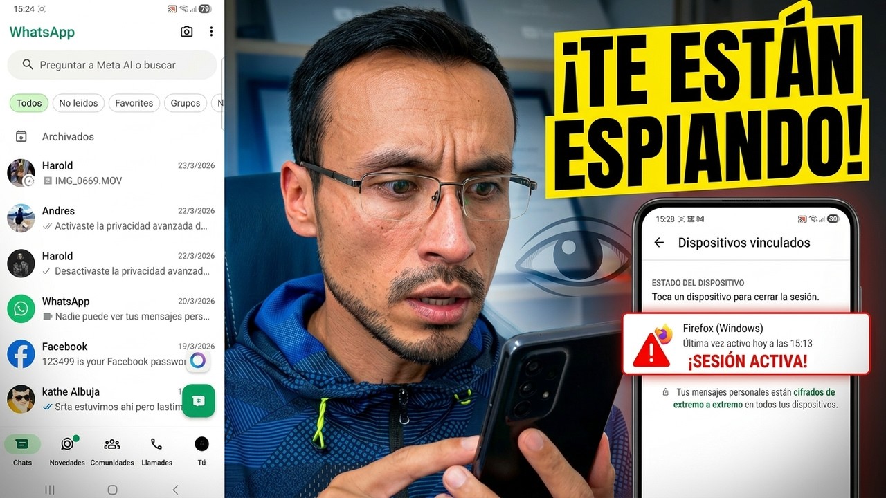 3 Se&ntilde;ales de que te Estan Espiando WhatsApp