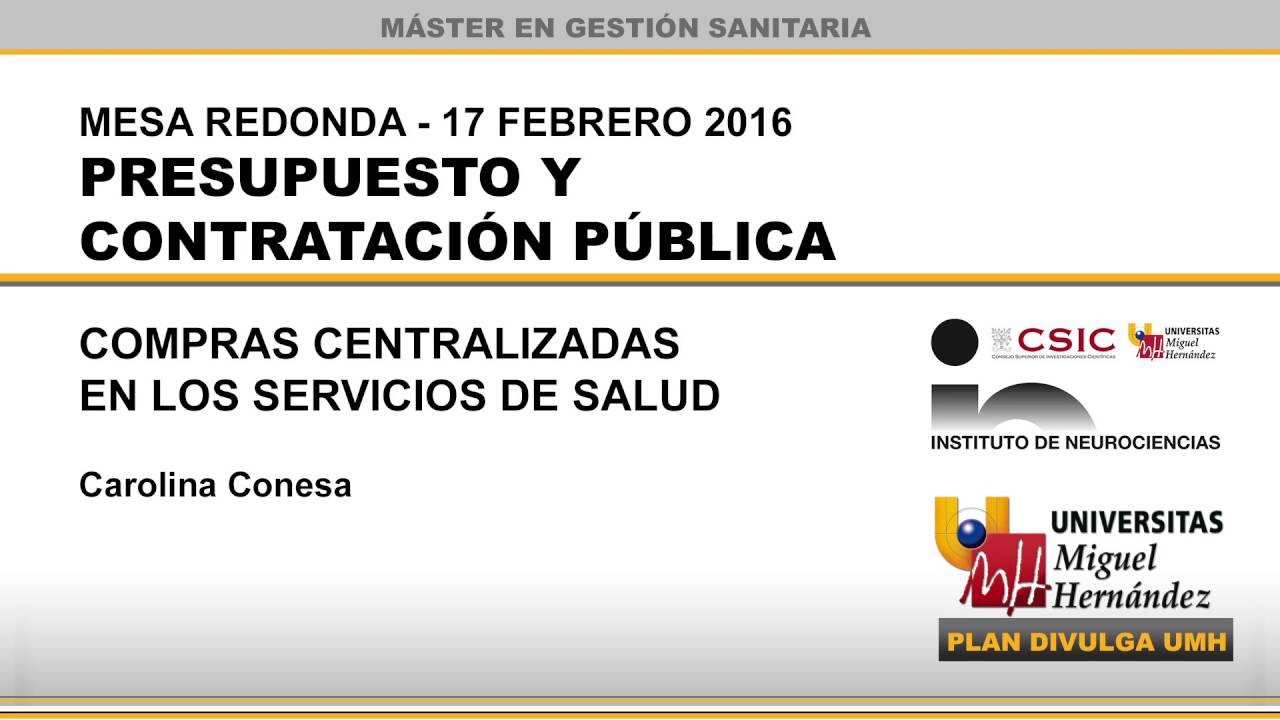 MESA DE DEBATE: PRESUPUESTO Y CONTRATACIÓN PÚBLICA