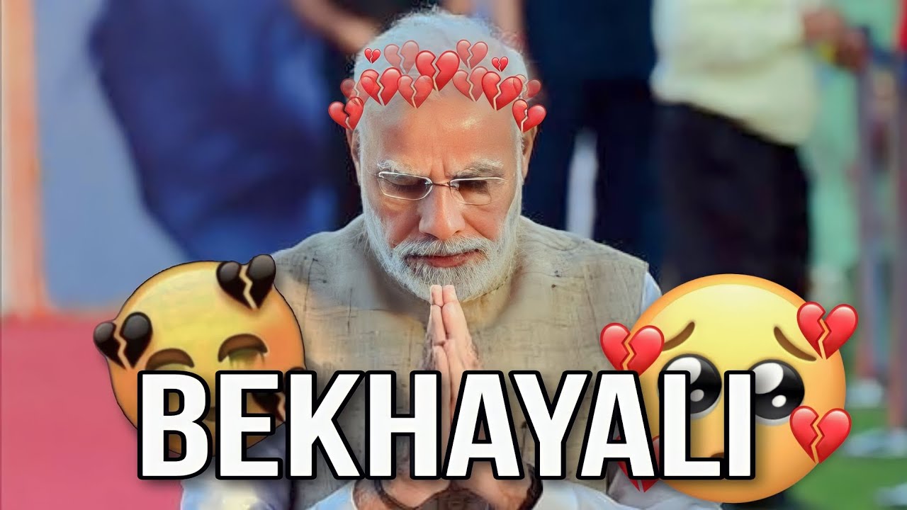 Bekhayali Ft By Modiji | Modiji Broken Status 💔