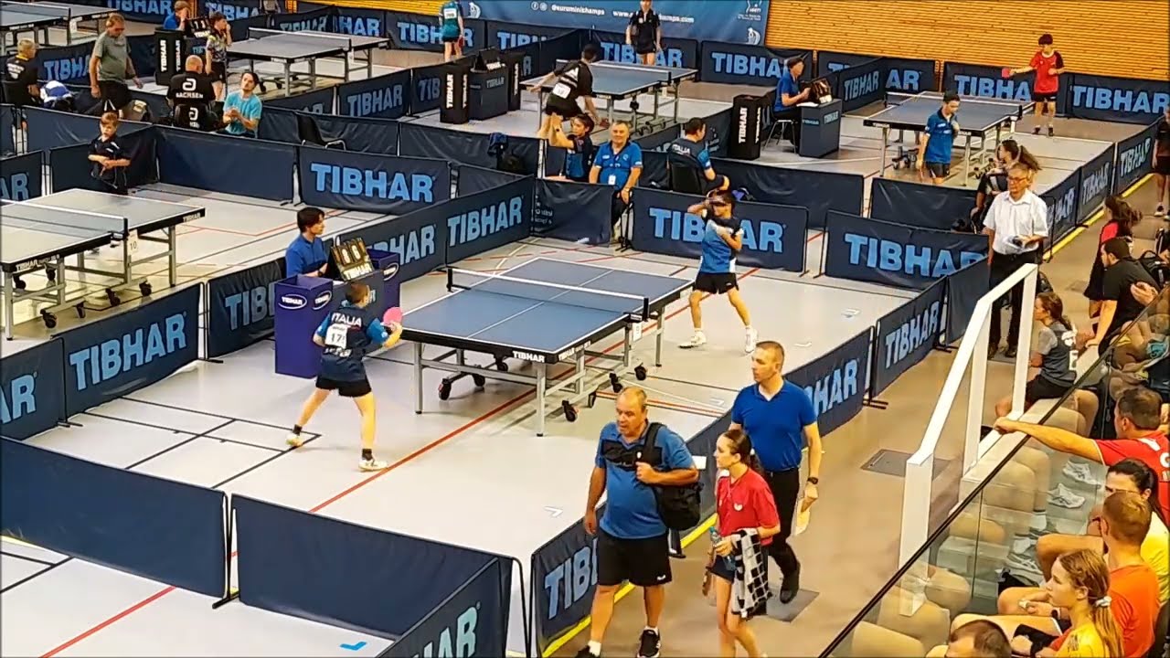 BORGHESE Giorgio vs ZHOU Mingxuan | Boys 2013, round of 32 | Eurominichamps 2024