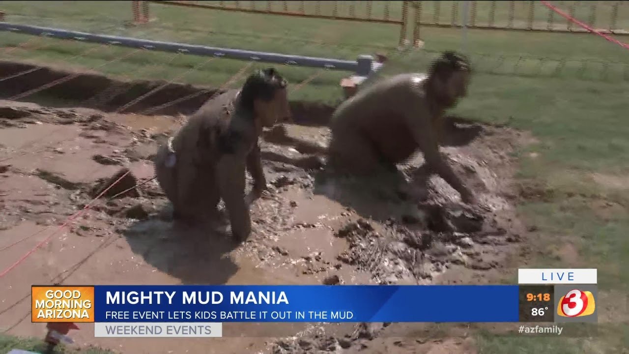 Arizona's Family takes on Mighty Mud Mania