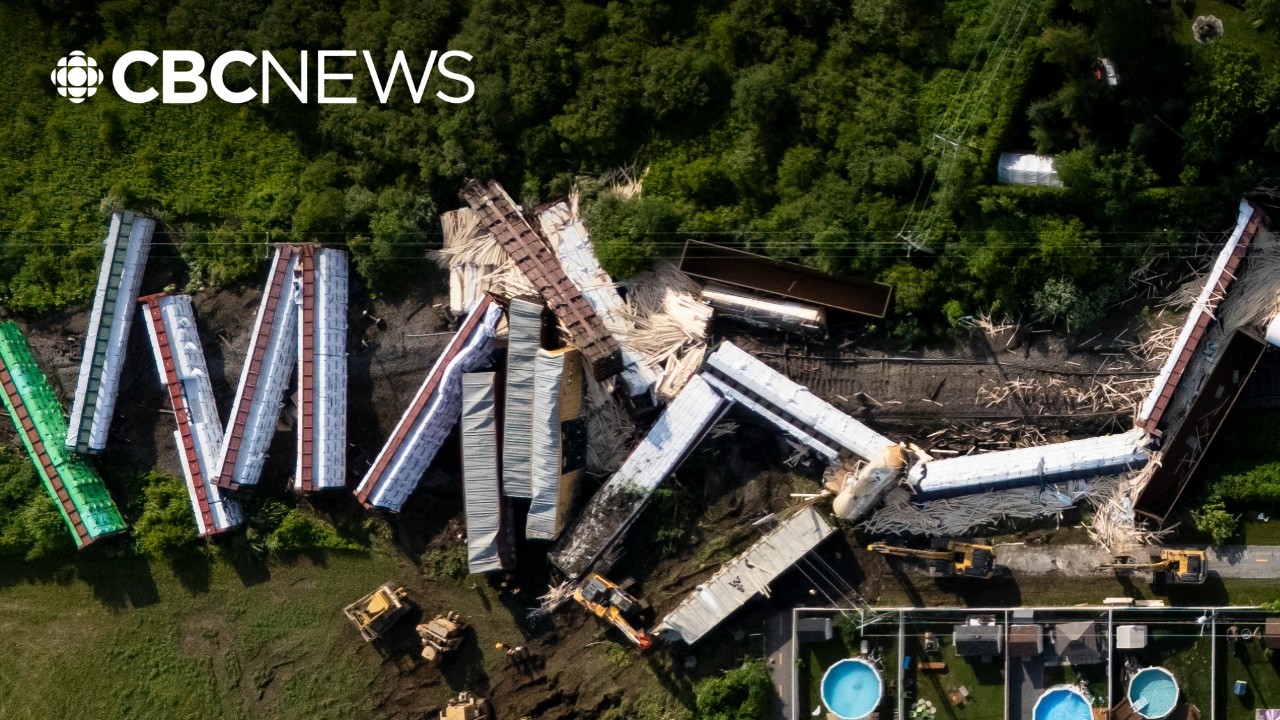 'I feared for my life&rsquo;: Witness describes 45-car train derailment in Quebec
