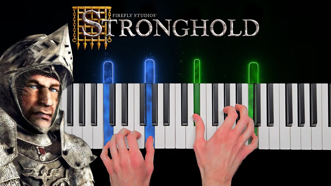 Stronghold - Castle Jam - Piano Cover & Tutorial