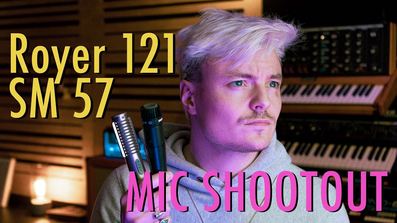 Microphone Comparison, Royer 121 & Shure SM 57 AB Test