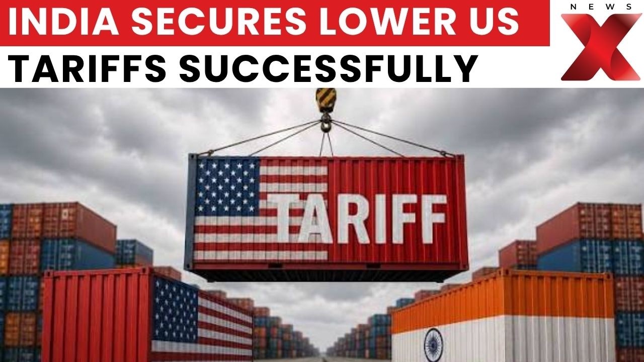 India-US Trade Deal: Tariff on Indian Goods Cut to 10% After Talks, Says Centre | Latest News |NewsX