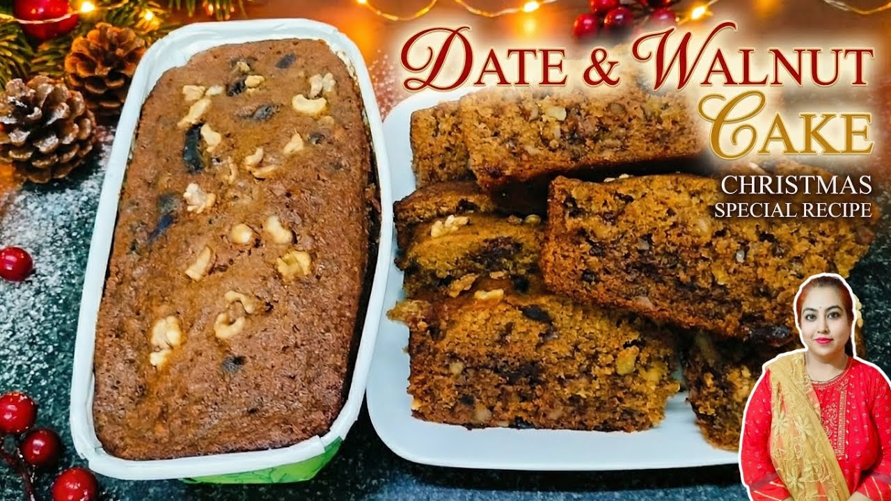 Date & Walnut Cake Recipe | Better Than Bakery: Date & Walnut Cake Recipe